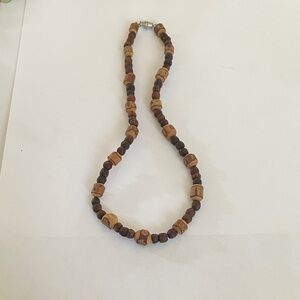 Wooden Beaded Necklace